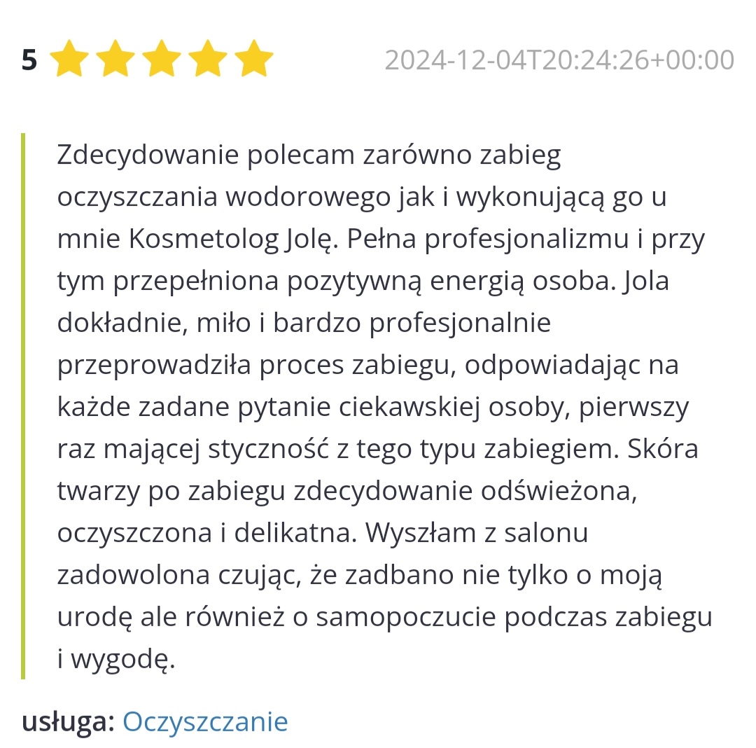 Oczyszczanie Wodorowe Opinie 4