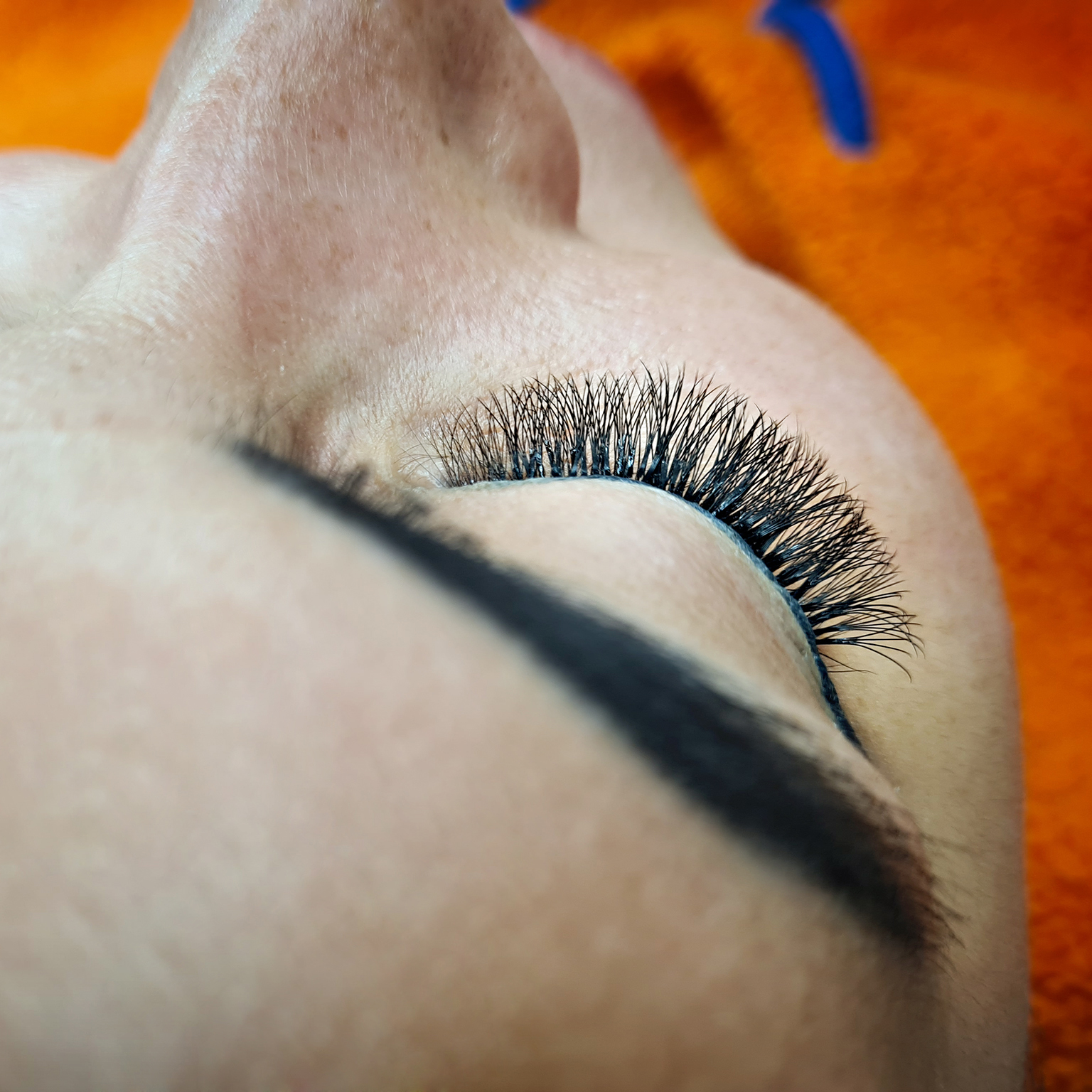 Przedłużanie rzęs efekty 1