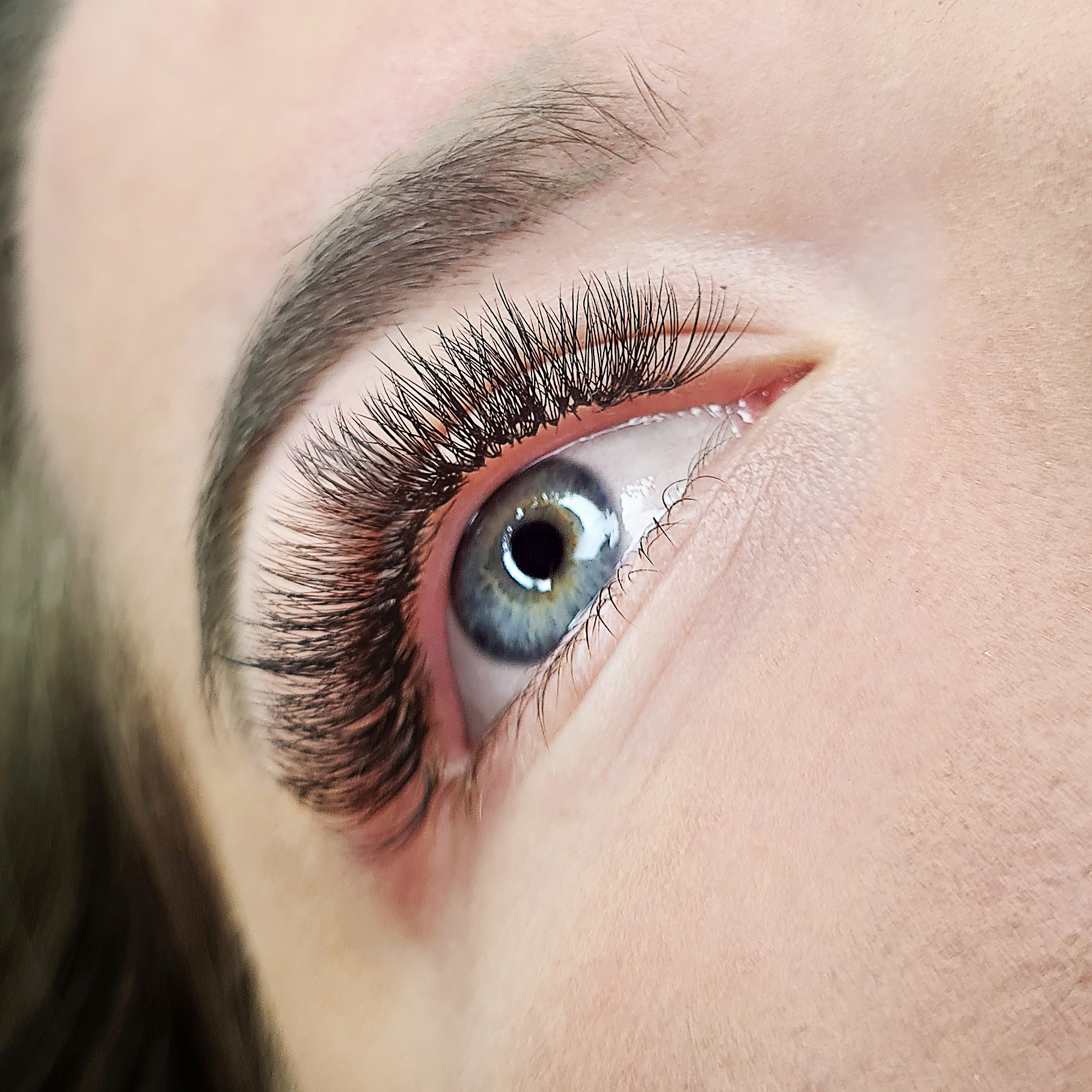 Przedłużanie rzęs efekty 3