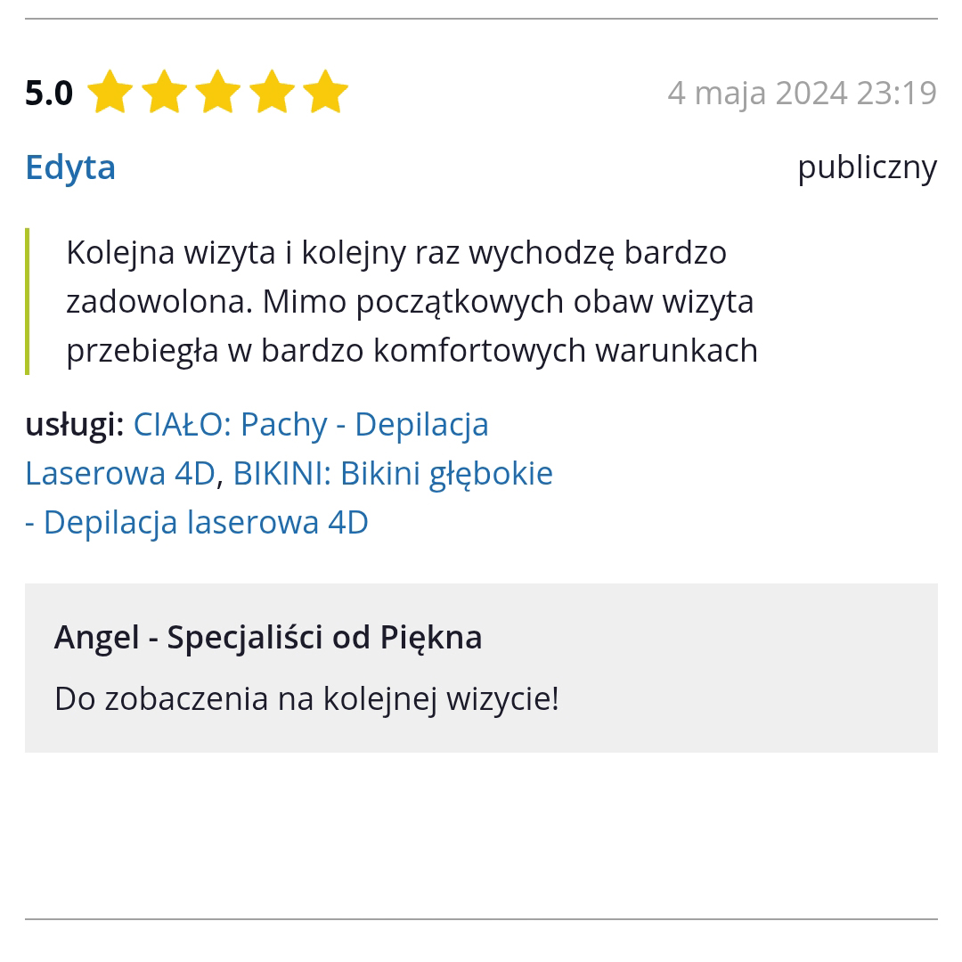 Depilacja Laserowa opinie 13