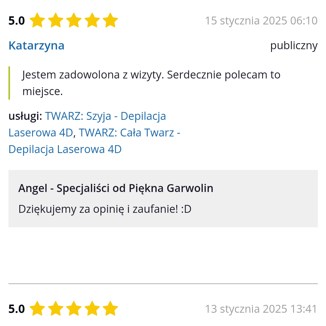 Depilacja Laserowa opinie 17