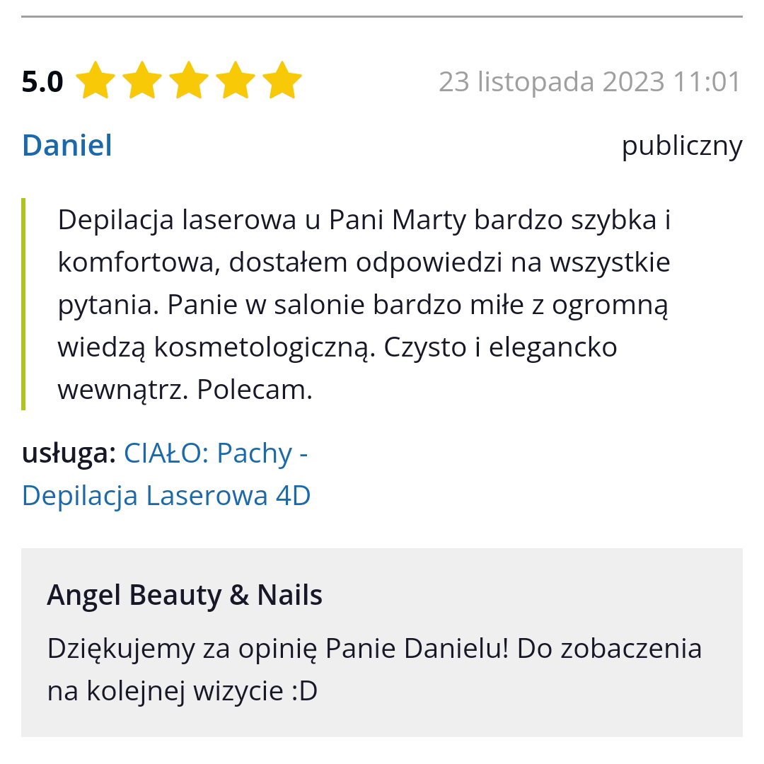 Depilacja Laserowa opinie 4