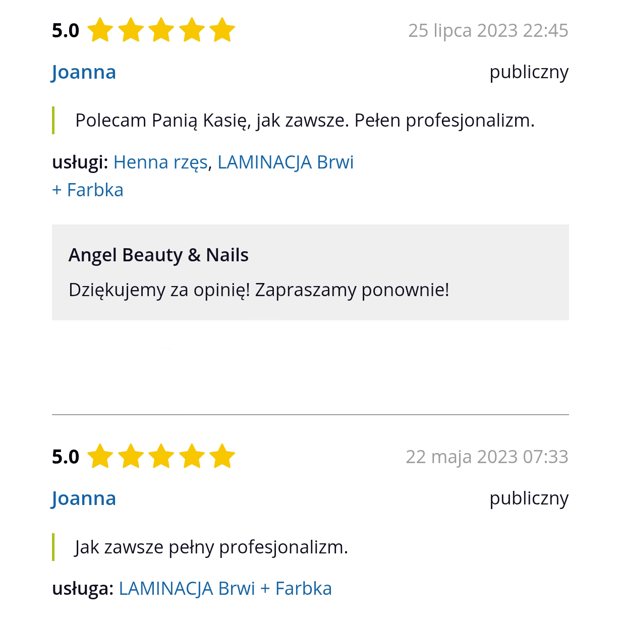 Laminacja Brwi Opinie 5