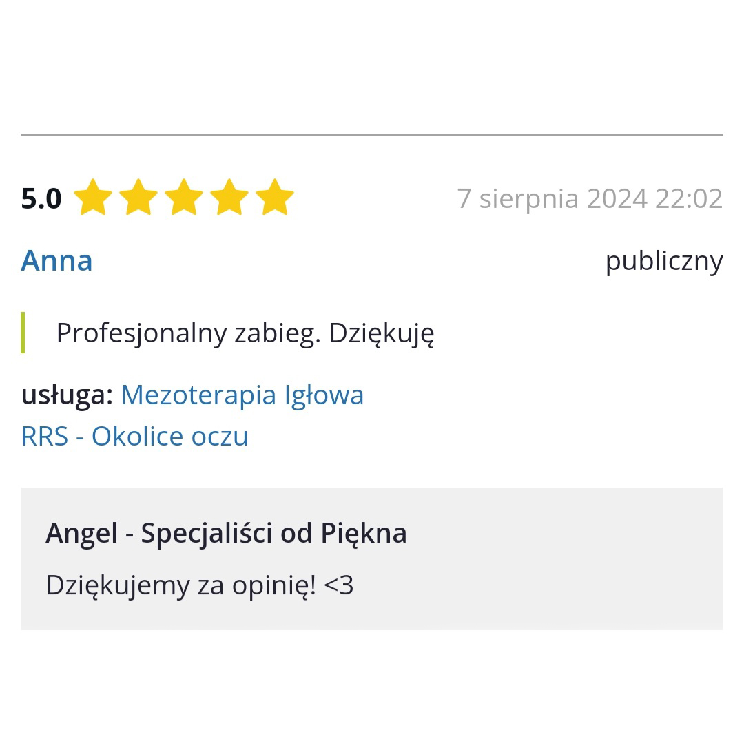 Mezoterapia Igłowa opinie (3)