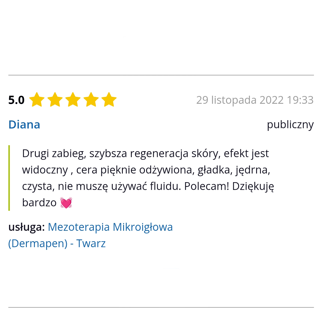 Mezoterapia Mikroigłowa Opinie 11