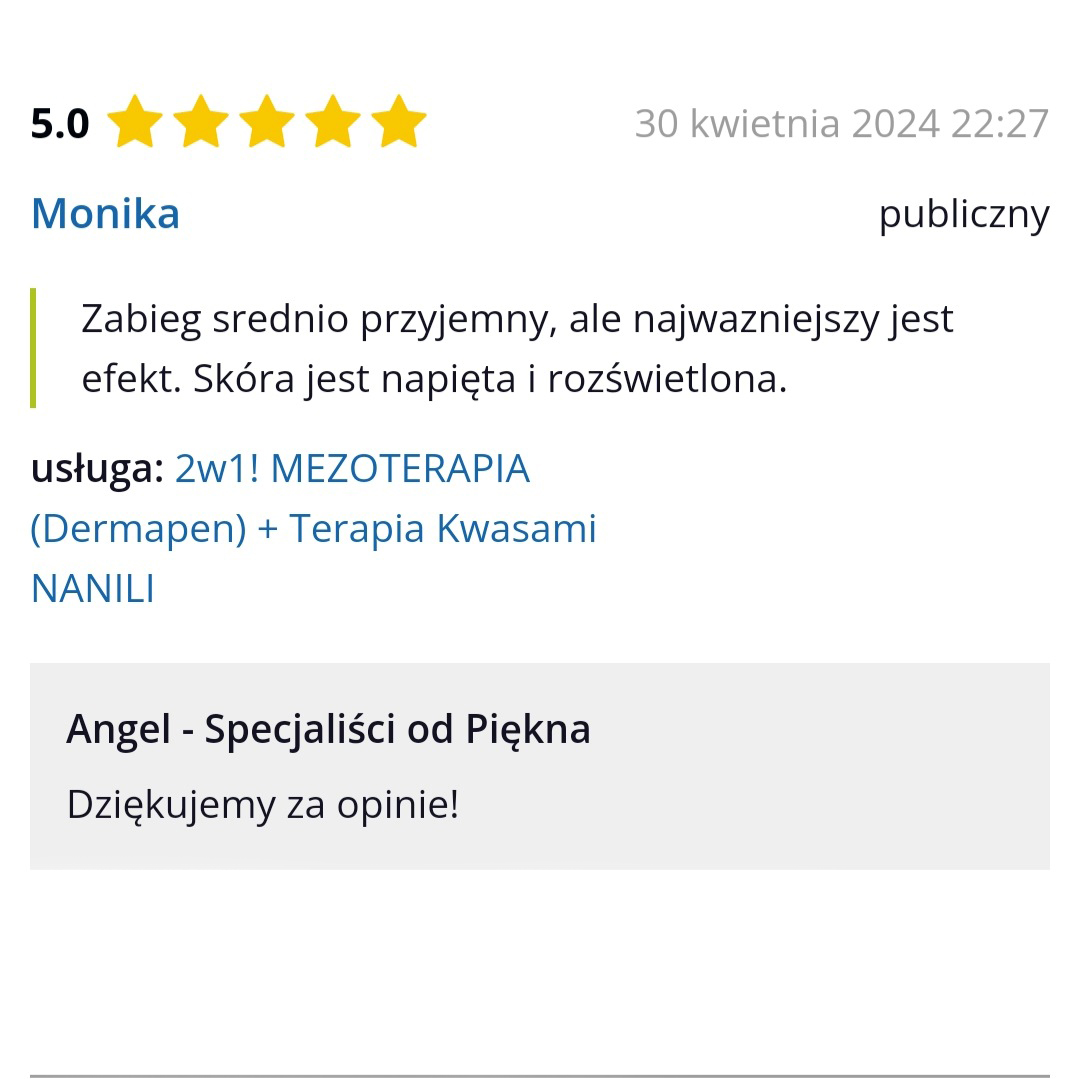 Mezoterapia Mikroigłowa Opinie 5