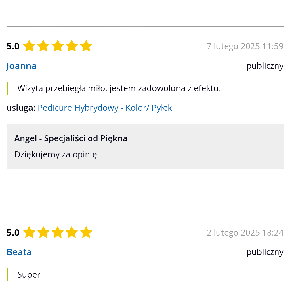 Pedicure Hybrydowy Opinie 21