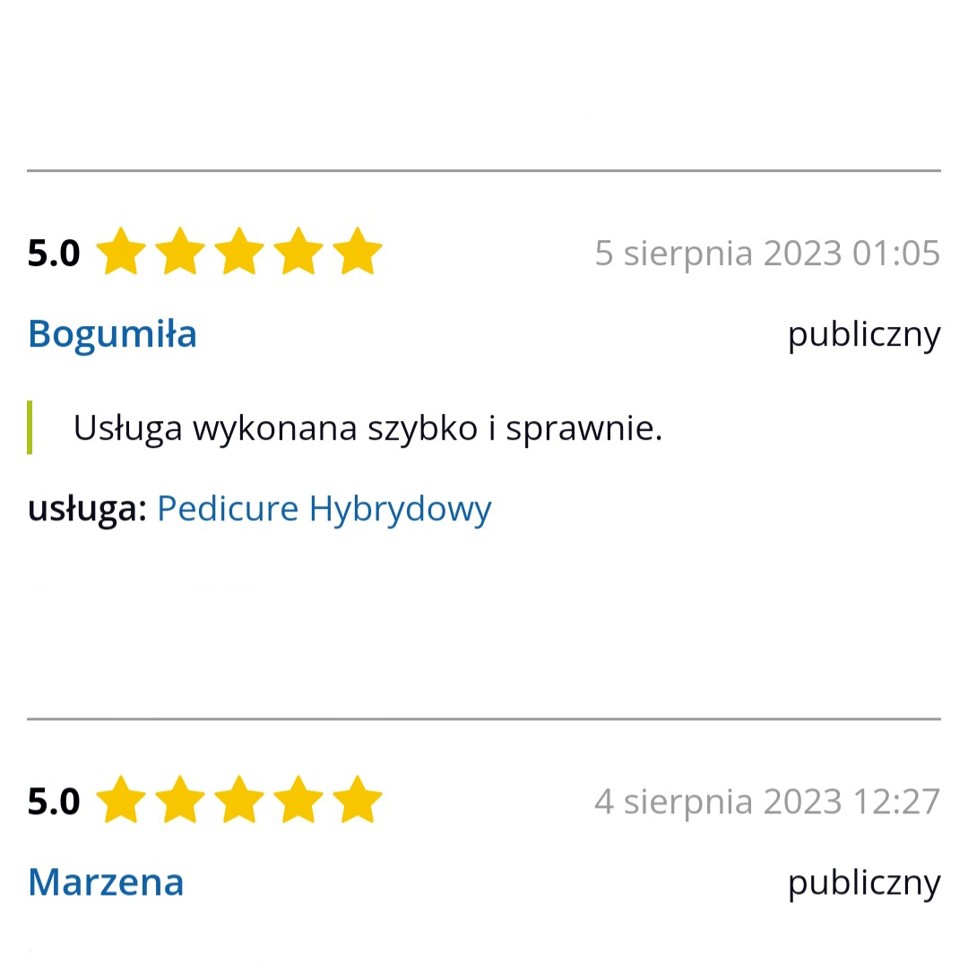 Pedicure Hybrydowy Opinie 27