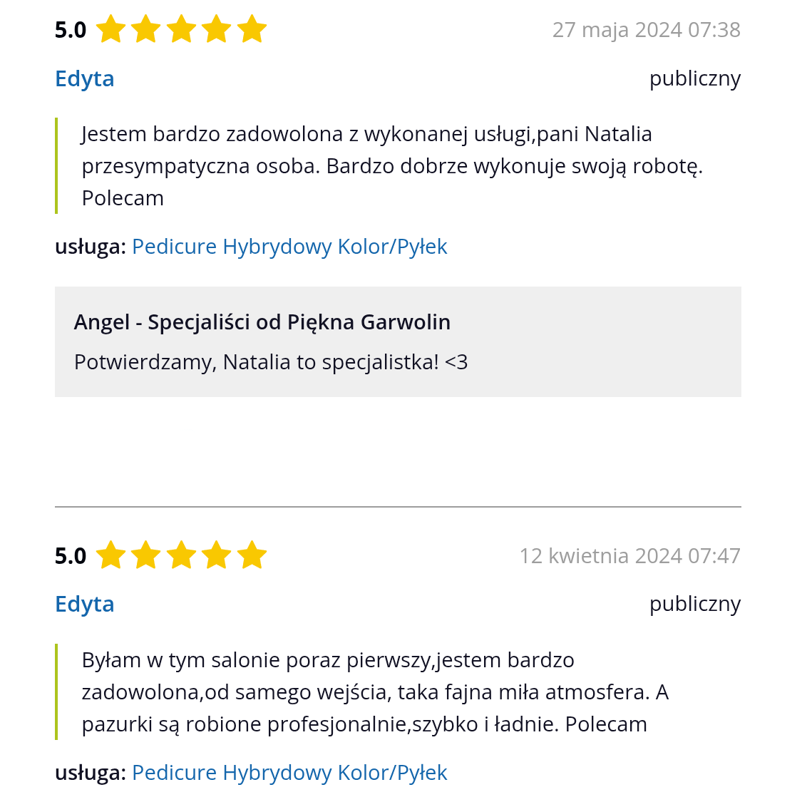 Pedicure Hybrydowy Opinie 3