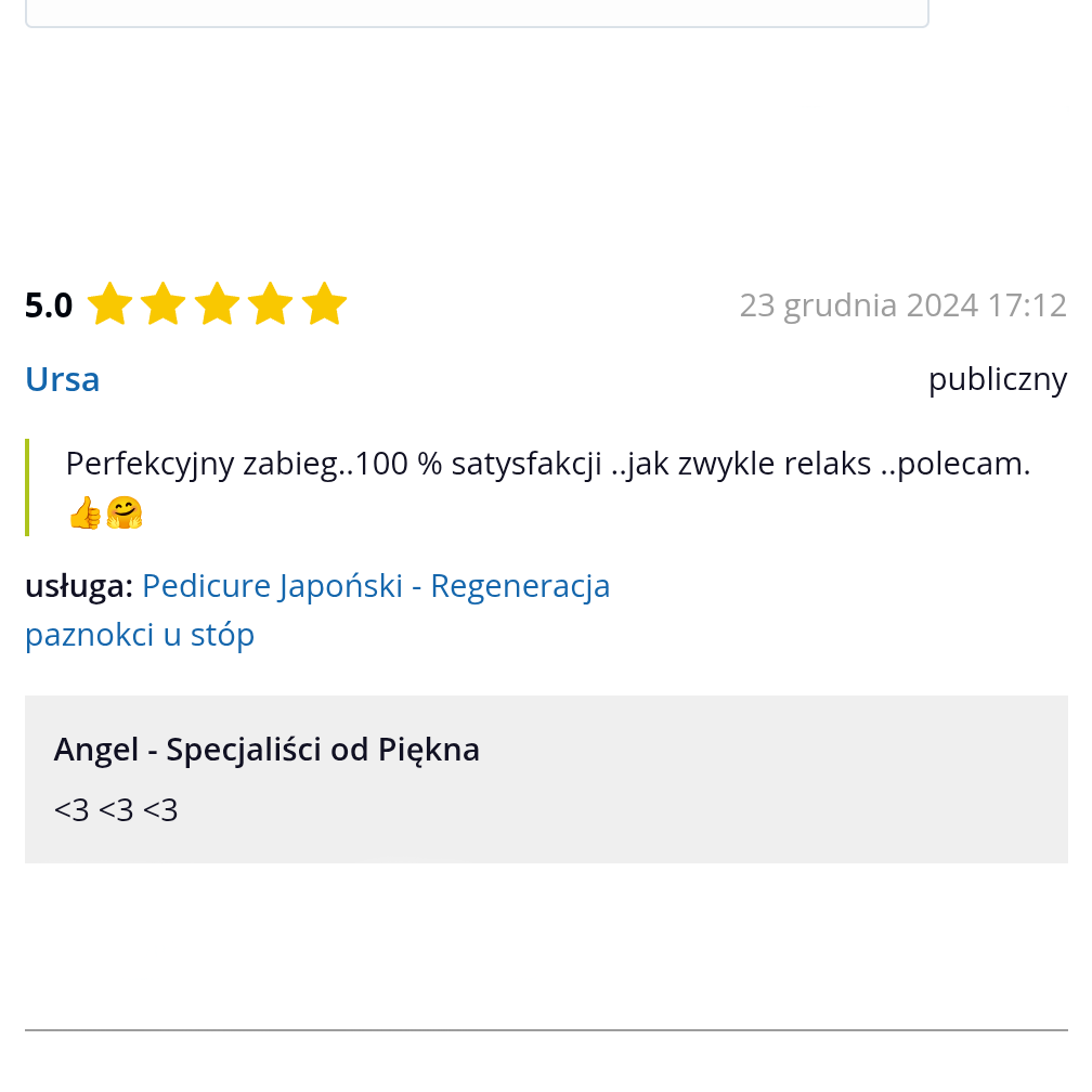 Pedicure Japoński Opinie 1