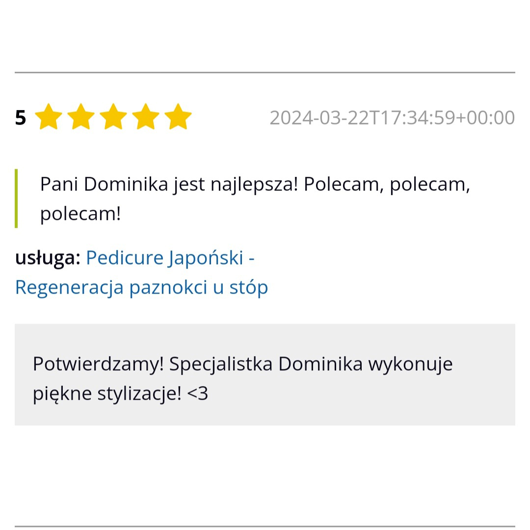 Pedicure Japoński Opinie 2