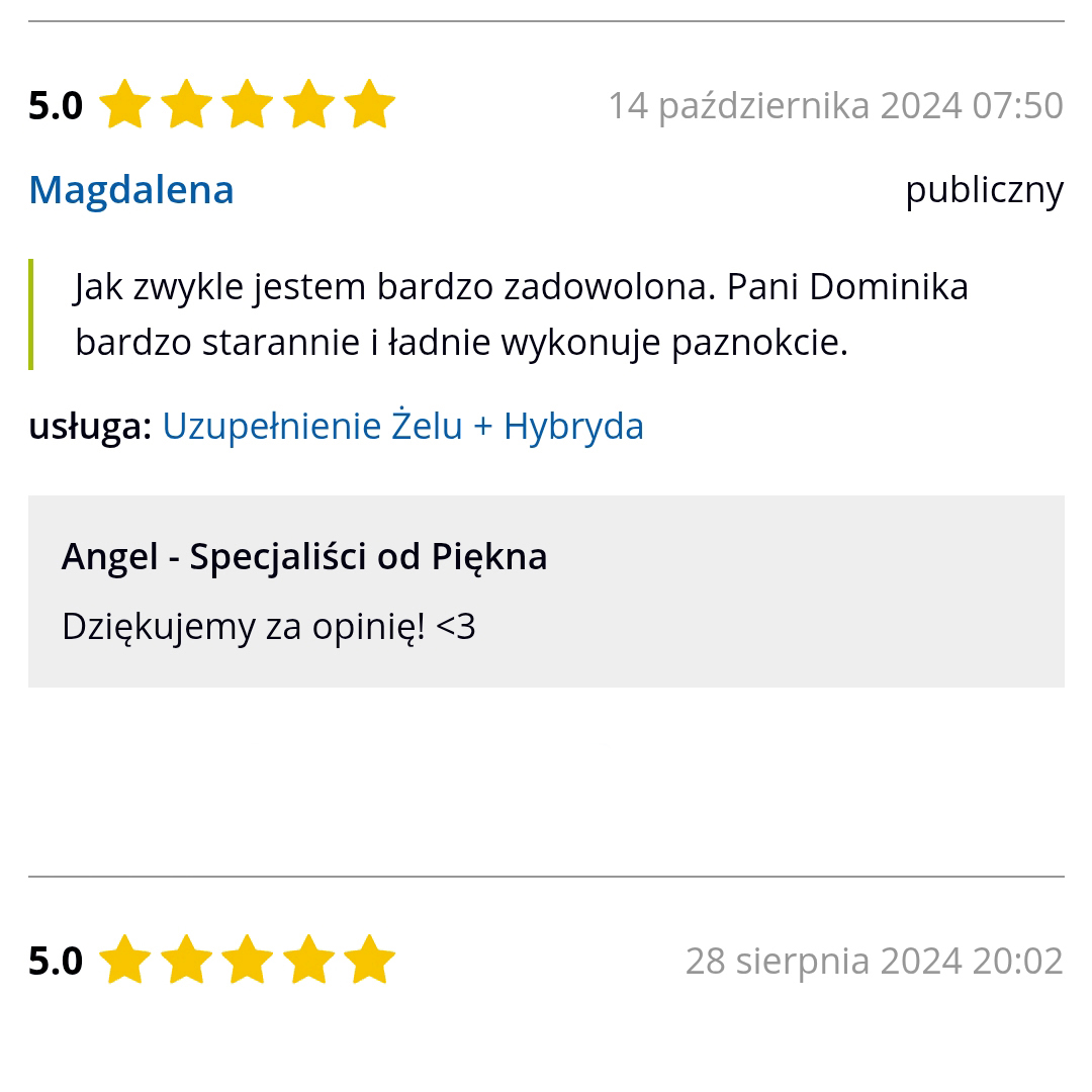 Przedłużanie Paznokci Opinie 14