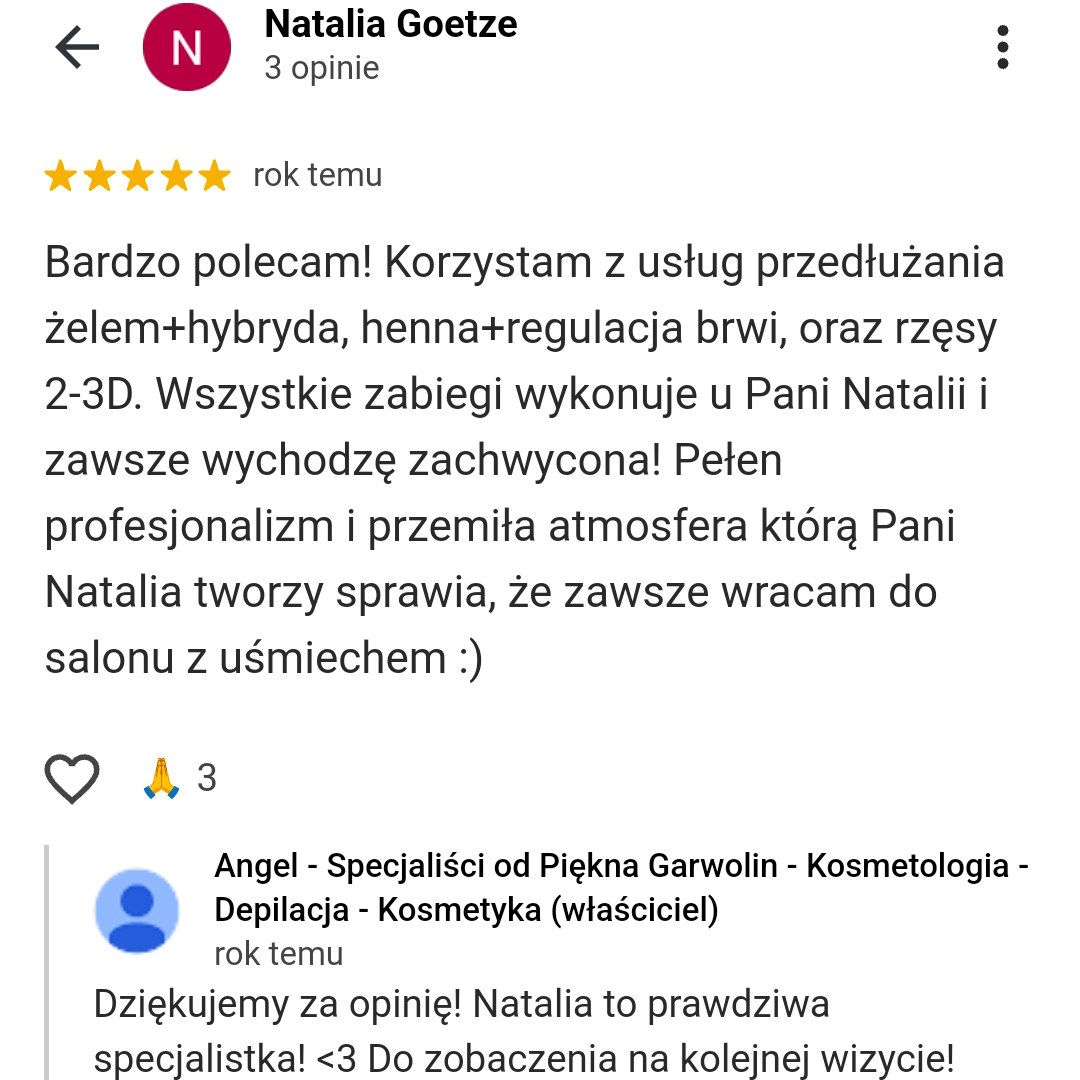 Przedłużanie rzęs Opinie 6