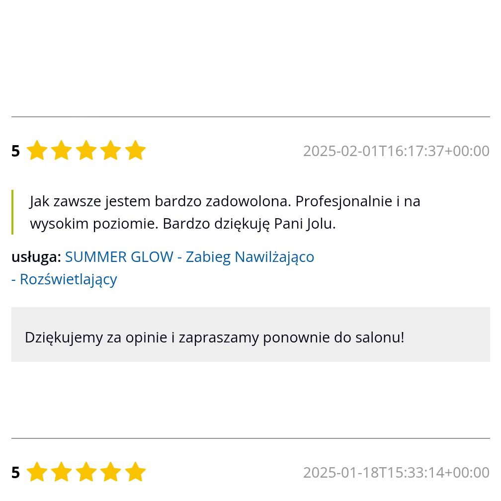 Summer Glow opinie 1