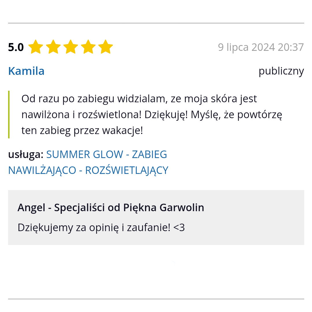 Summer Glow opinie 9